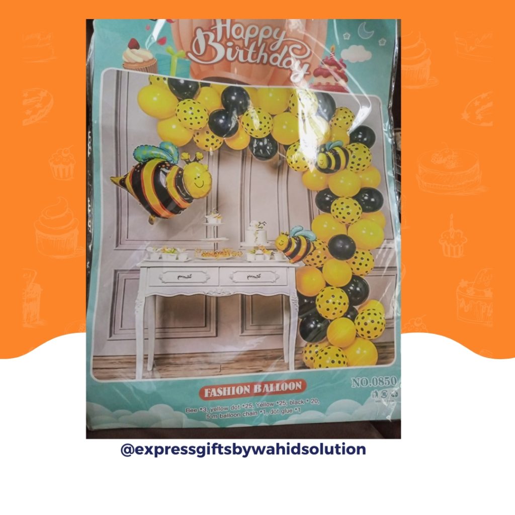 Buzzing Bee Balloon Set (75pcs)