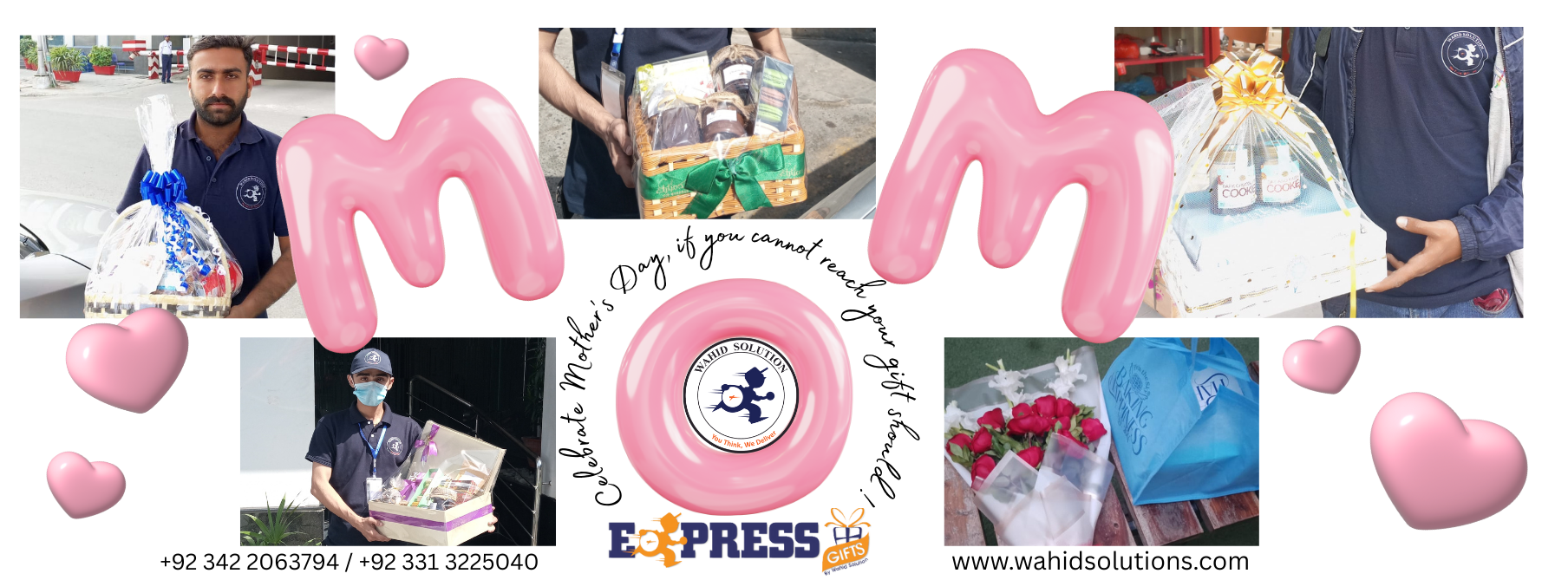 Mother's Day is almost at the doorstep. Don't forget to send her the love she deserve EVERYDAY, if you cannot reach your gift should order now free sameday delivery wahid solution you think we deliver