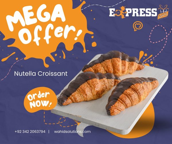 Nutella Croissants | QTY 4 Get Them Delivered!