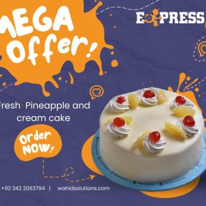 A Taste of the Tropics | Fresh Pineapple & Cream Cake